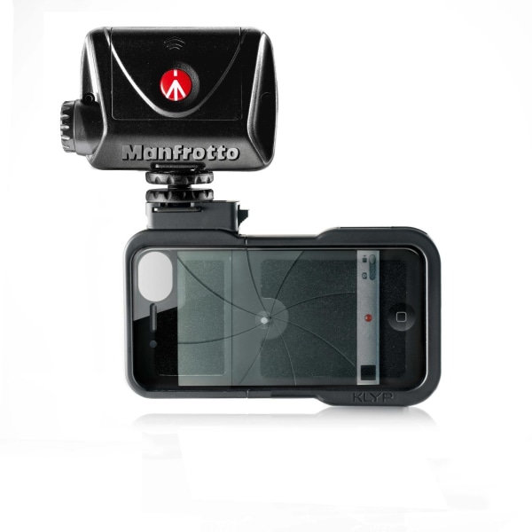 MANFROTTO Cover iPhone 4/4s MCKLYP0 Med 2stk Adaptere Svart