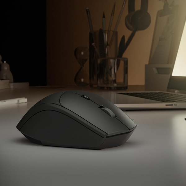 Hama Mouse Wireless Dual Mode USB-C/USB-A 6-button Black