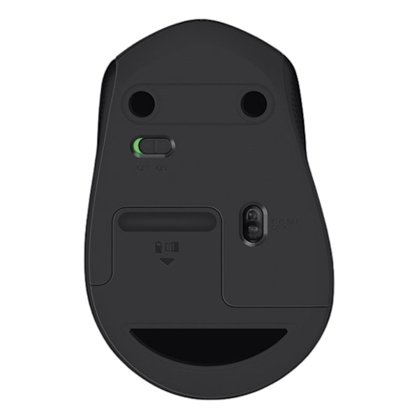 Logitech M330 Silent Wireless Mouse - Black