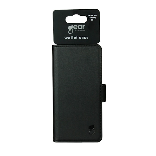 GEAR Wallet Sort - Samsung S8 Svart