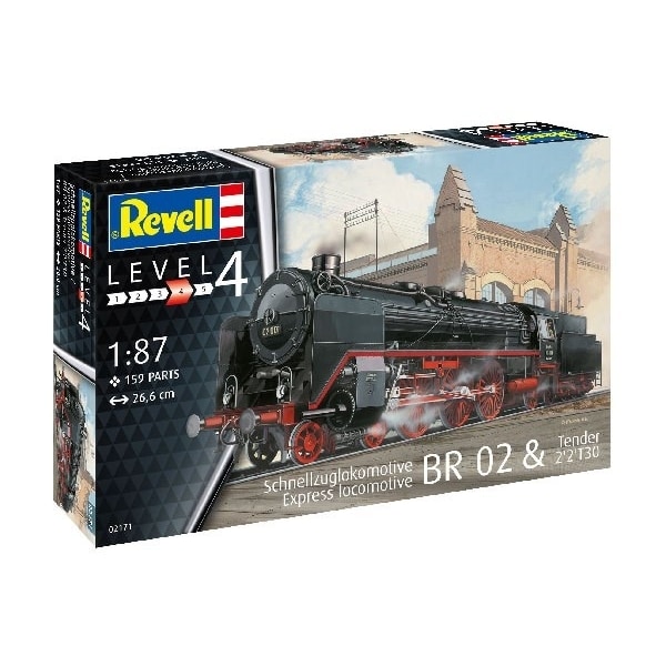 Revell Express locomotive BR 02 & Tender 2'2'T30