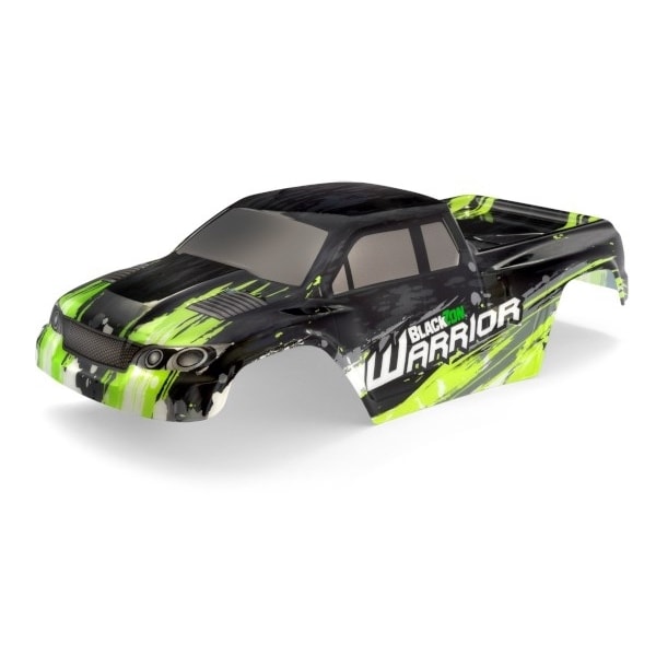 Blackzon Warrior Bodyshell (Black/Green)