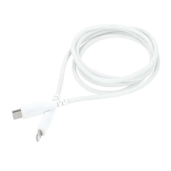 GEAR Ladekabel USB-C til Lightning 1m Hvid MFI C94