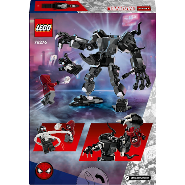 LEGO Super Heroes Marvel 76276  - Venom-robottiasu vastaan Miles Morales