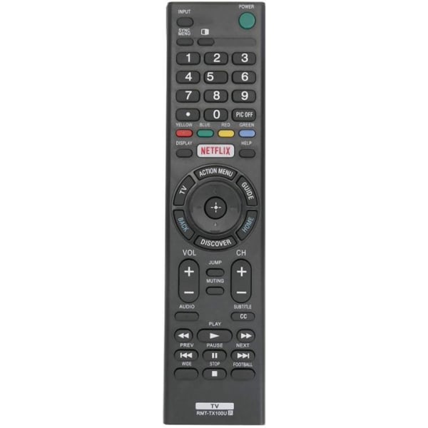 Universal fjernbetjening til SONY Smart TV RMT-TX100U
