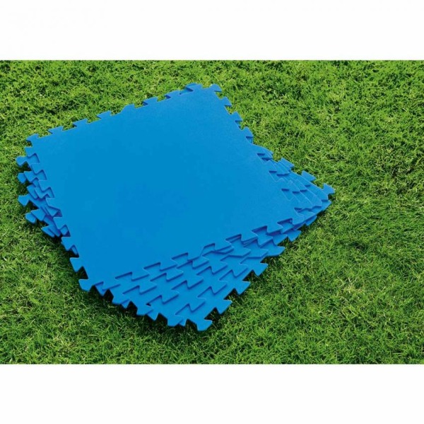 Bestway Pool floor cover, 50x50 cm, Blue, 9pcs