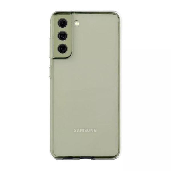 Krusell Samsung Galaxy 21 FE pehmeäkantinen, läpinäkyvä Transparent
