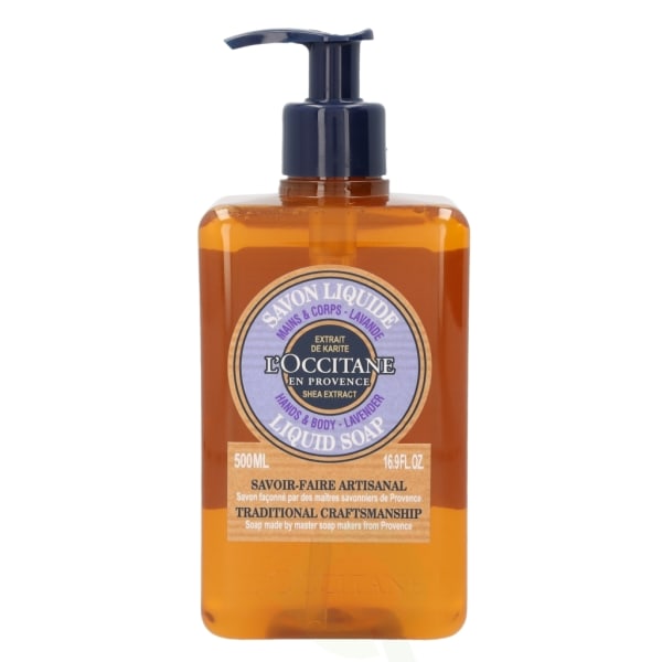 L'Occitane Lavendel flydende sæbe m/pumpe 500 ml Hånd og krop