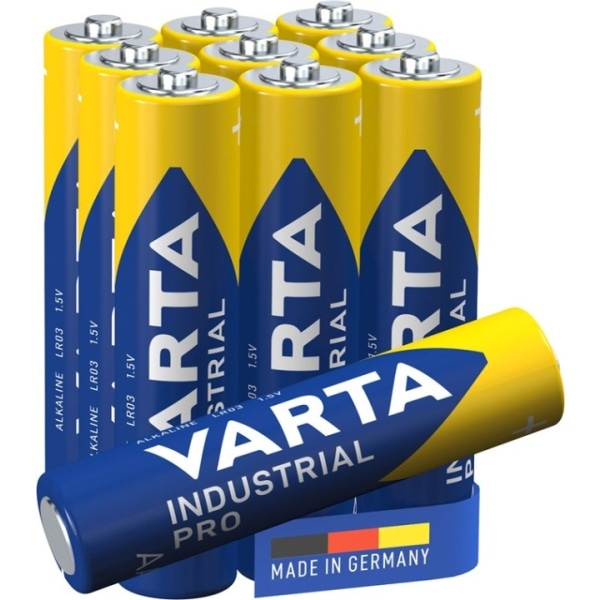 Varta LR03/AAA (Micro) (4003) batteri, 10 stk. box alkaline mang