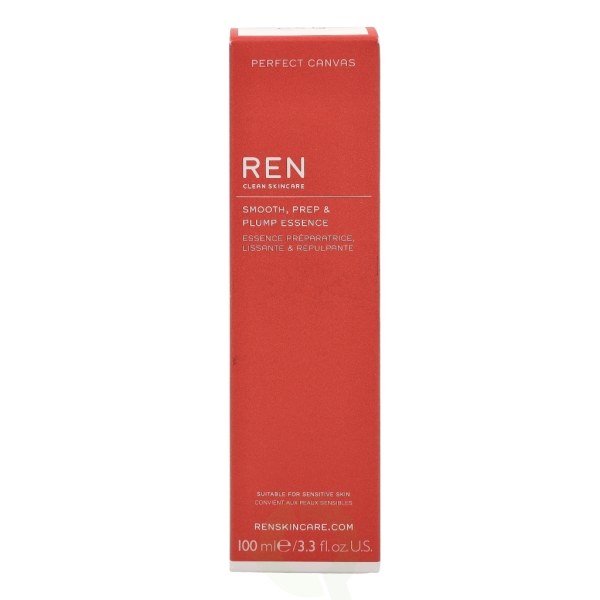 REN Smooth, Prep & Plump Essence 100 ml Sensitive Skin