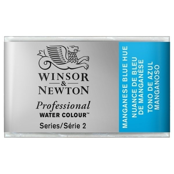 Prof Water Colour Pan/W Manganese Blue Hue 379