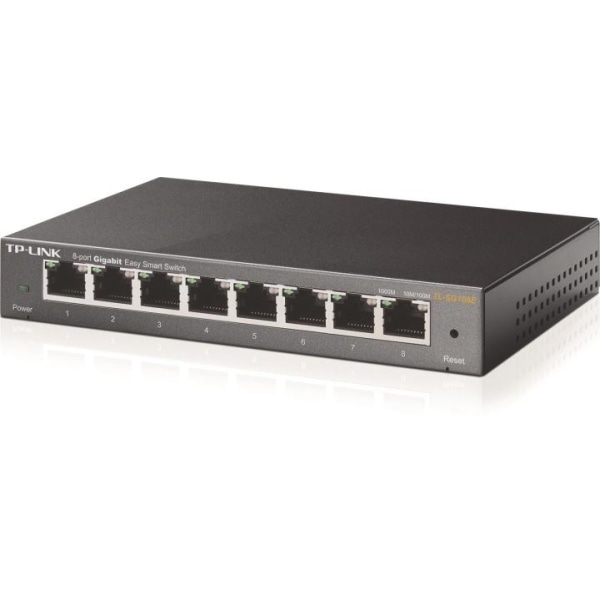 TP-Link, nätverksswitch, Easy smart 8x10/100/1000Mbps (TL-SG108E