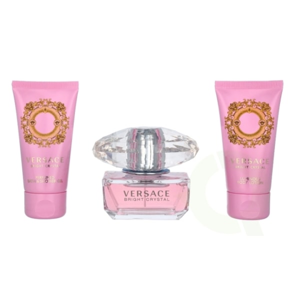 Versace Bright Crystal Giftset 150 ml, Edt Spray 50ml/Body Lotio