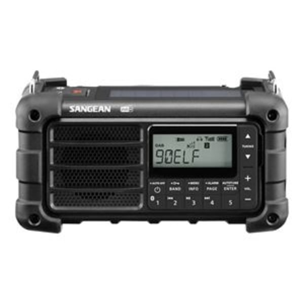 Sangean MMR99 DAB - Multifunktionell Vevradio med AM/FM-RBDS/Bluetooth, Svart