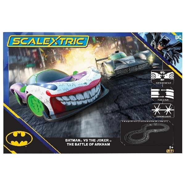 Scalextric Batman Vs The Joker - Slaget ved Arkham 1:32