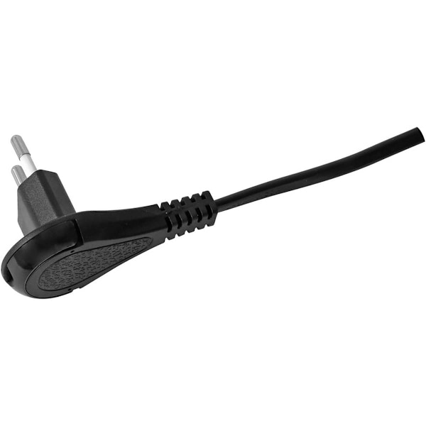 Estilo ladestation med tekstiloverflade (møbelstik med 1x Euro-stik og 2x USB-oplader, inklusive velcro-kabelbindere)