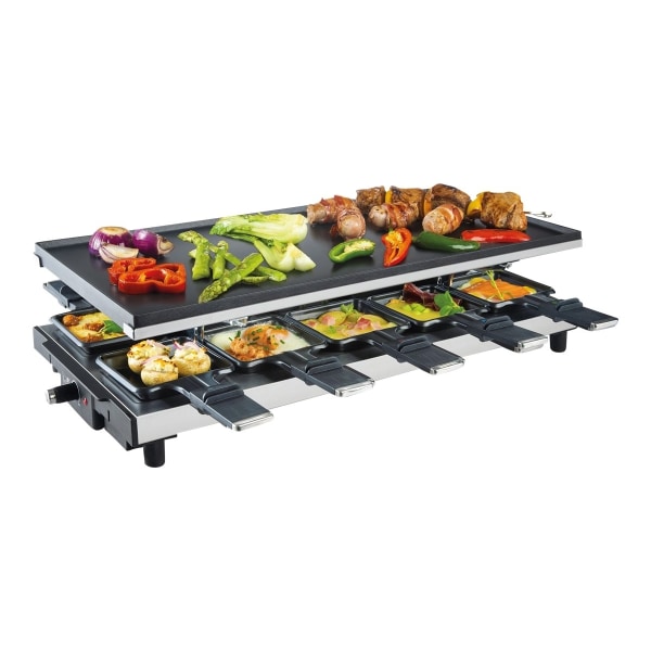 FRITEL Family RG 4180 Raclette/grill Sort/rustfrit stål