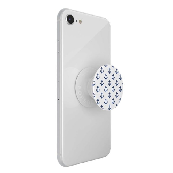 POPSOCKETS Anchors Away White Aftageligt Greb m. Standerfunktion