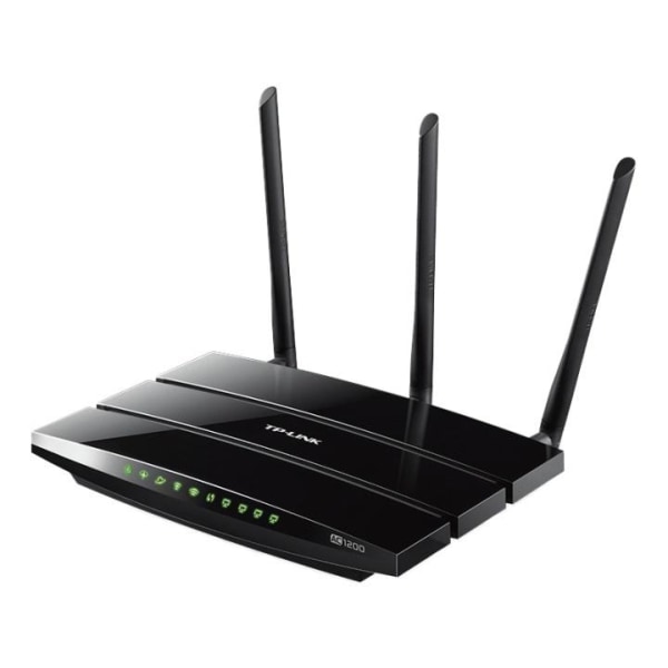 TP-Link AC1200 wireless VDSL/ADSL modem router, 5GHz 867Mbps, bl