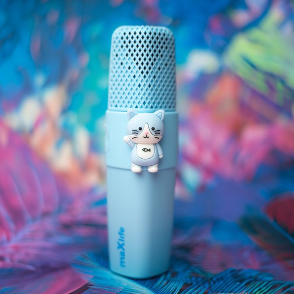 Maxlife Animal MXBM-500 - Bluetooth Karaoke-Mikrofon med högtala