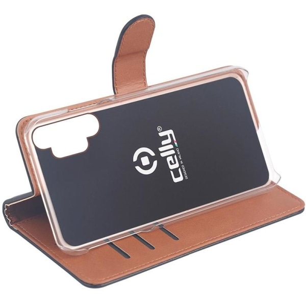 Celly Wallet Case Galaxy A32 5G / A3 Svart