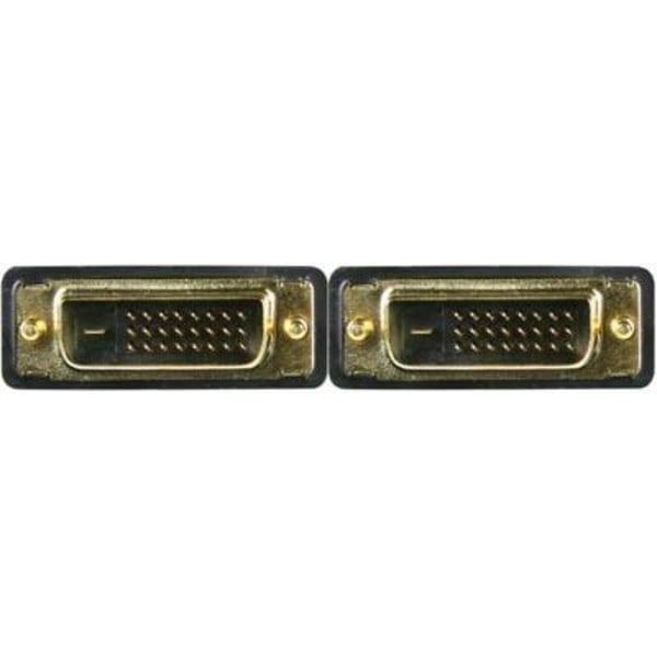 DELTACO DVI-näyttökaapeli, Dual Link, DVI-D uros - uros, 3m