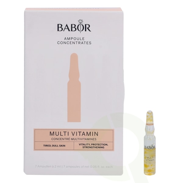 Babor Multi Vitamin Ampoule Concentrates 14 ml 7x2ml - Tired, Dull Skin