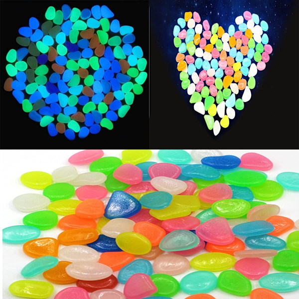 Glowing rocks, 100 pieces