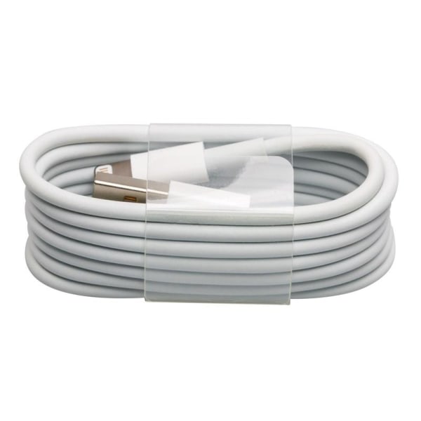 Ekstra kvalitets USB-kabel til iPhone og iPad, 1 meter (hvid)
