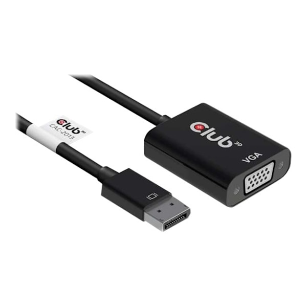 CLUB3D cac-2013 Displayport VGA Svart