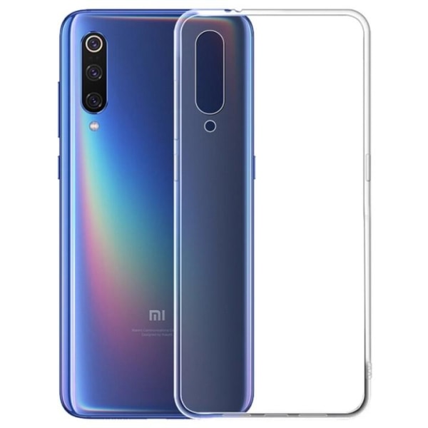 Läpinäkyvä TPU-kuori Xiaomi Mi 9 Lite -puhelimelle Transparent