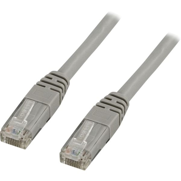 DELTACO U/UTP Cat6 patchkabel, 25m, grå