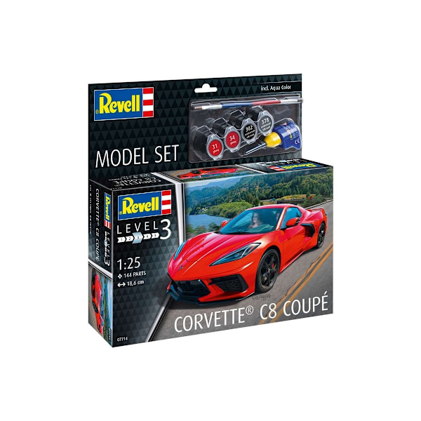 Revell Model Set Corvette C8 Coupé 1:24