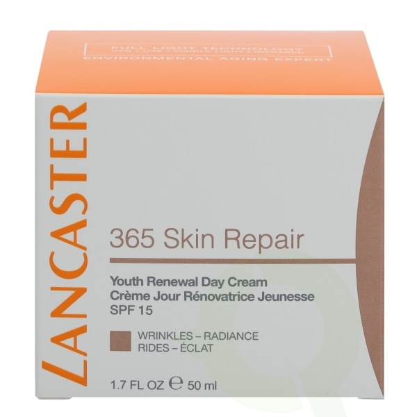 Lancaster 365 Skin Repair Day Cream SPF15 50 ml Normaali Kampattava