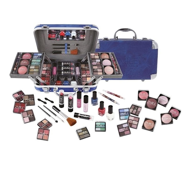 Zmile Cosmetics Makeup Box Traveller Blue