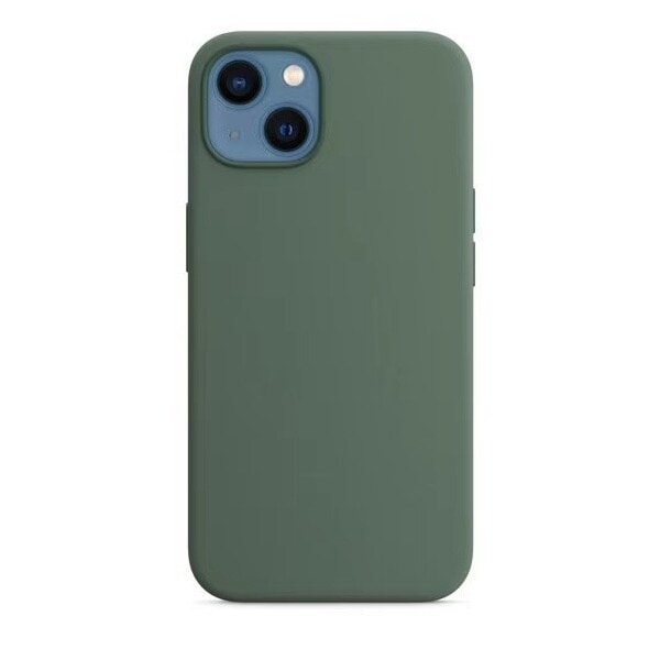 Silikonikotelo iPhone 14 Pro Maxille, vihreä Grön