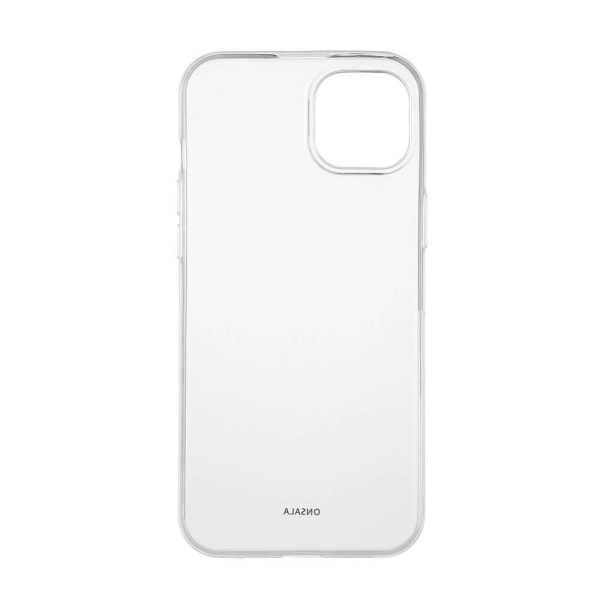 ONSALA Back Recycled Clear Case TPU iPhone 15 Plus Clear Transparent