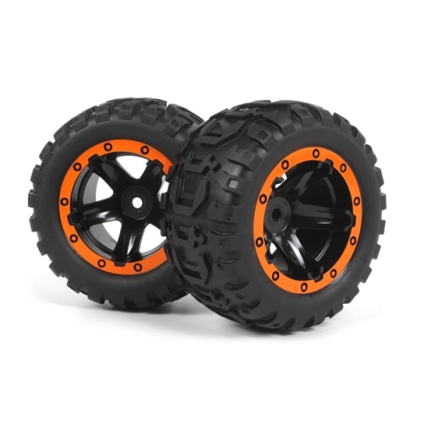 BLACKZON Slyder MT hjul/dæk samlet (sort/orange)
