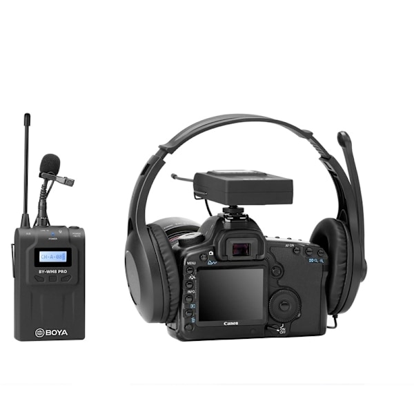 BOYA Mikrofon Knaphuls Trådløs BY-WM8 Pro-K1 3.5mm & XLR