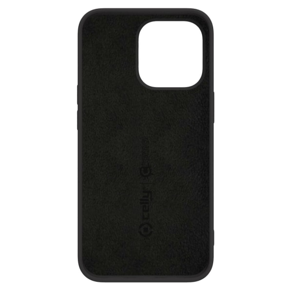 Celly Cromo Soft rubber case iPhone Svart