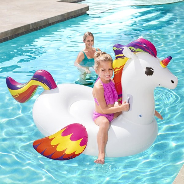 Bestway Badedyr 1.55m x 1.19m, Fantasy Unicorn