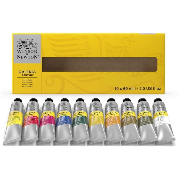 GALERIA ACRYLIC 10x60 ml sæt