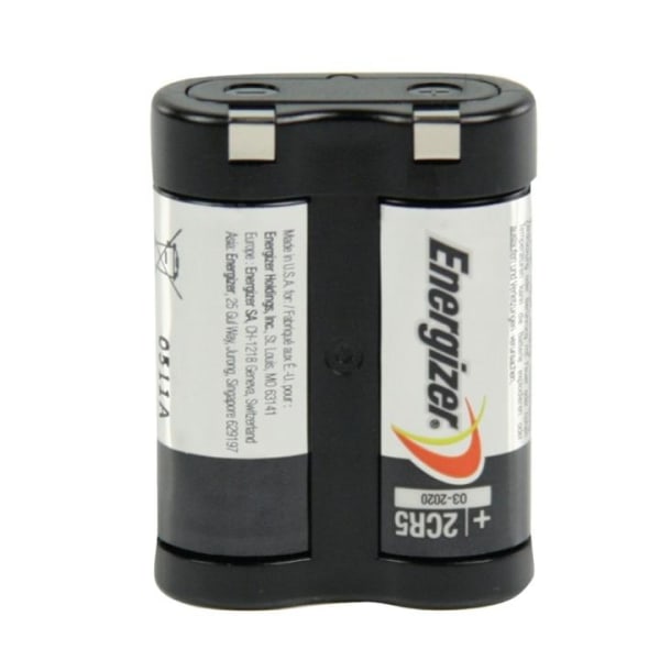 Energizer Lithium Battery 2CR5 | 6 V DC | 1500 mAh | 1 - Läpipainopakkaus | Hopea / Musta