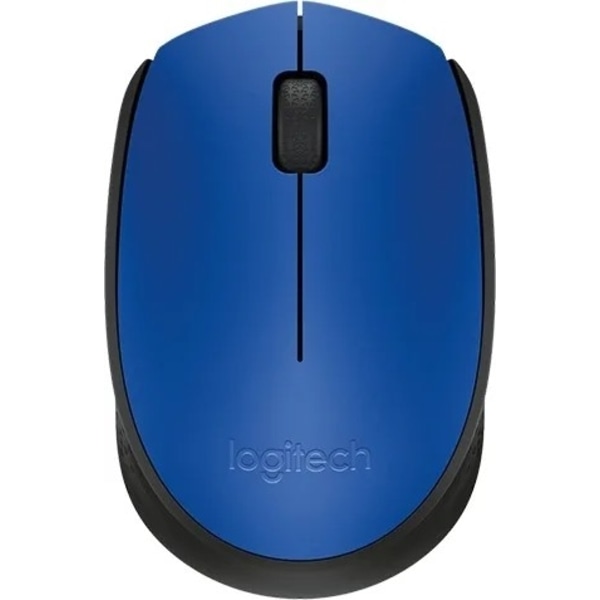 Logitech M171 Wireless Mouse, 2,4GHz IR, USB-nanovastaanotin, sininen