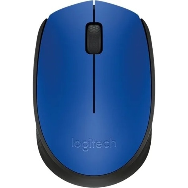 LOGITECH M171 Wireless Mouse, blue