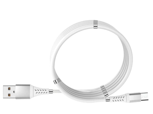 GADGETMONSTER Magneettinen USB-A-Micro USB-latauskaapeli, 1m