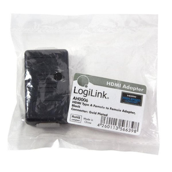 LogiLink HDMI-dubbelhona, Skarvadapter