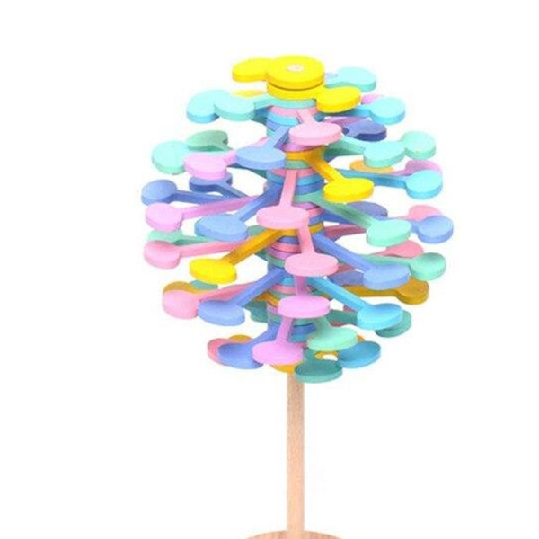 Lollipopter fidget snurrelegetøj, Pastelfarver