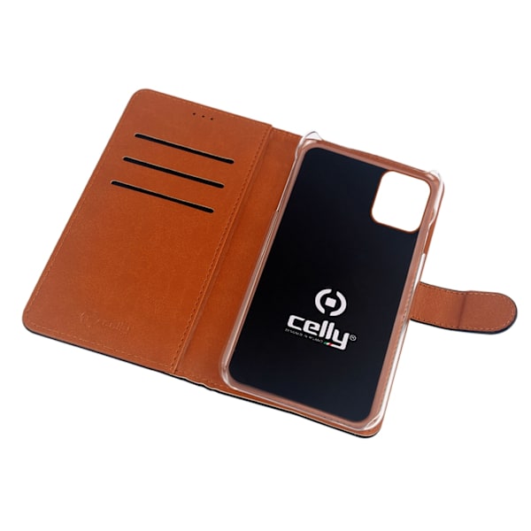 Celly Wallet Case iPhone 11 Svart Svart