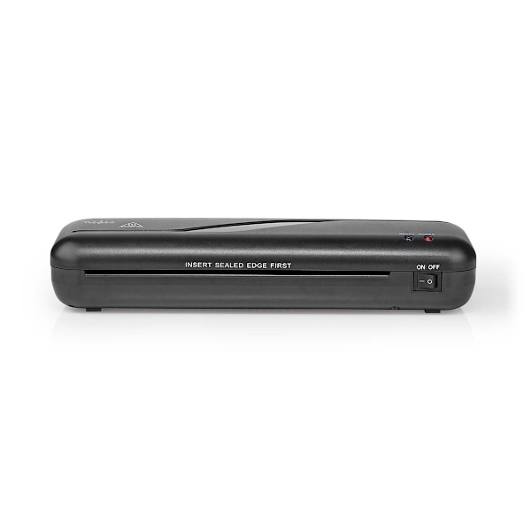 Nedis Laminator | Varm | A4 | 230 mm/min | Automatisk avstängning | Strömadapter | Svart